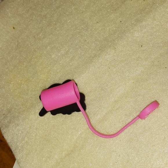 Silicone Reusable Straw Topper 10mm 0.4in - Picture 2 of 2